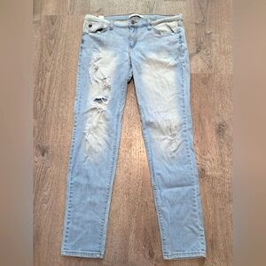 Kancan Womens Jeans Size 31 Style BK1042R J447 Cut Light Wash